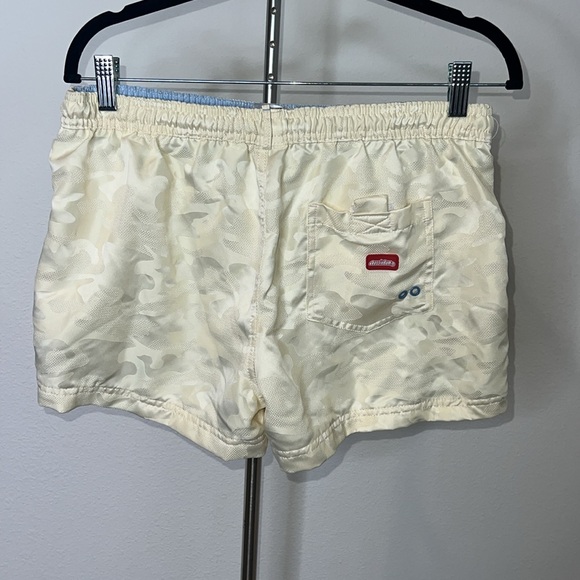 🔹 AussieBum Zoom Cream Camo Jacquard Swim Trunks - Picture 2 of 3